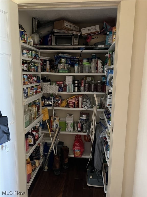 view of pantry