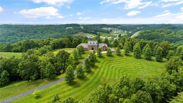 2585 Glendale Rd, Marietta, OH 45750 - bird's eye view with a forest view