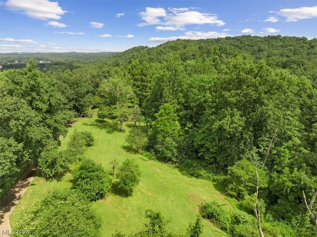 view of drone / aerial view