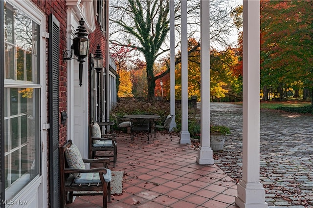 view of patio