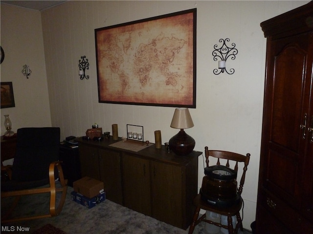 view of office