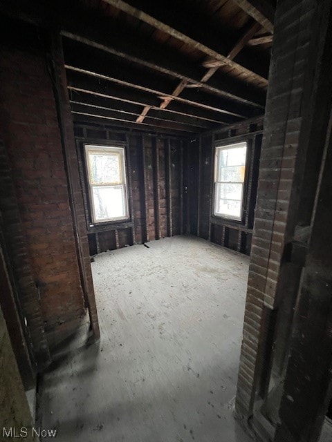 miscellaneous room with plenty of natural light