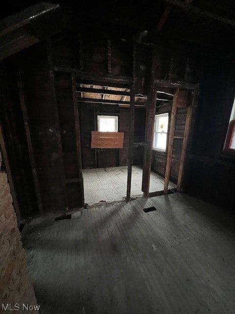 interior space featuring light hardwood / wood-style flooring