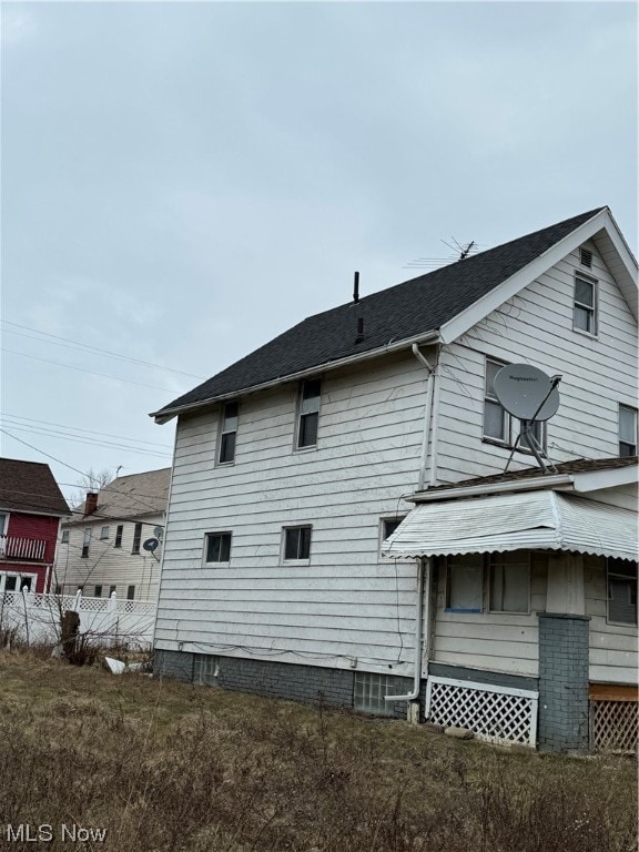 view of back of house