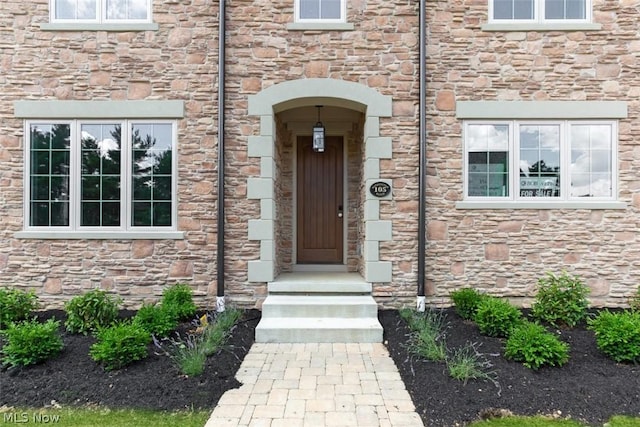 view of entrance to property