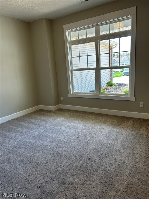 944 Queen Anne Dr NW, Massillon, OH 44647 - carpeted empty room featuring a textured ceiling