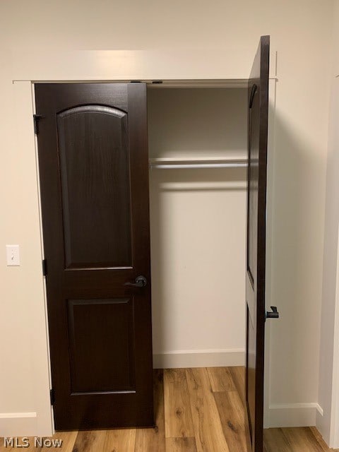 view of closet