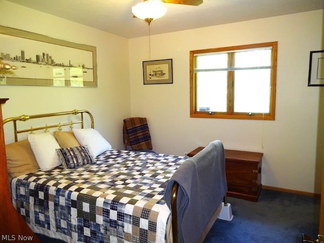 11421 Clay Rd, Newton, WV 25266 - carpeted bedroom with baseboards