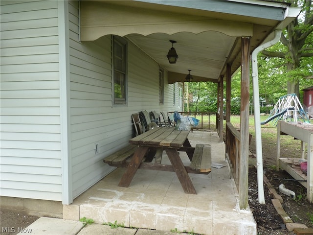 view of patio