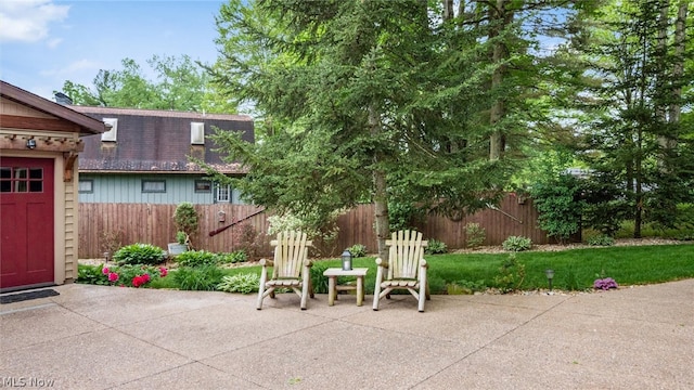 view of patio