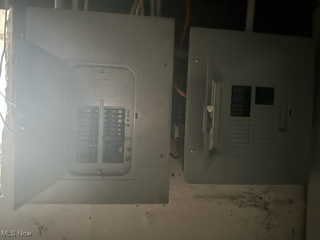 utility room featuring electric panel