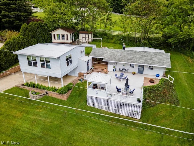 6579 Camp Blvd, Hanoverton, OH 44423 - birds eye view of property