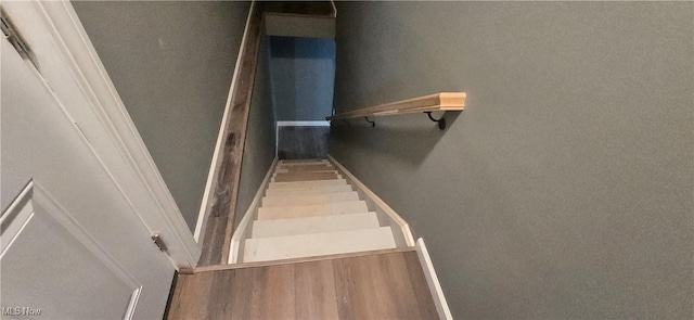 view of staircase
