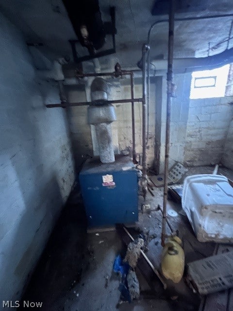 view of utility room