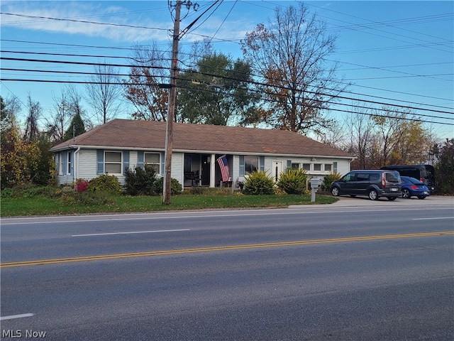 view of ranch-style house