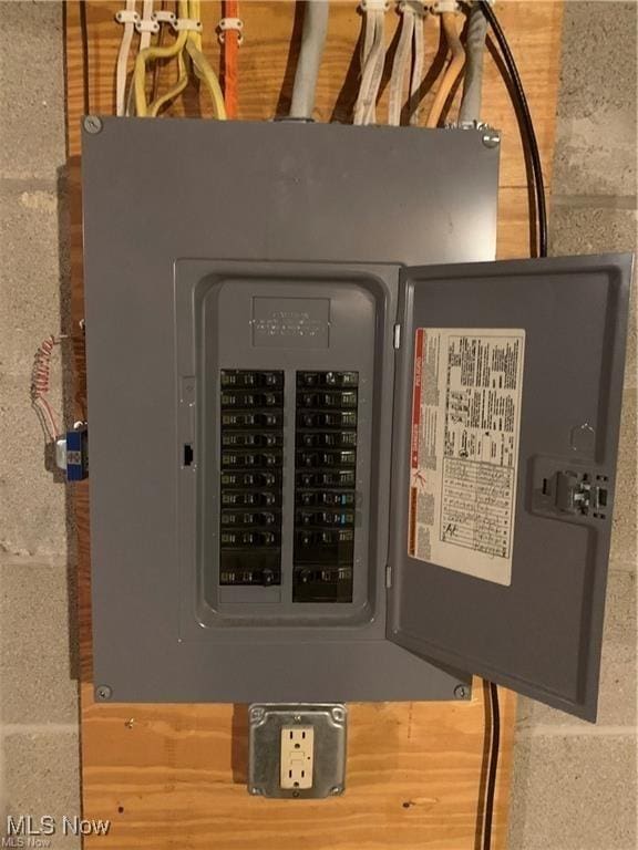 utilities featuring electric panel