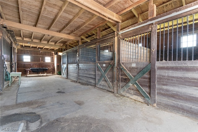 view of stable