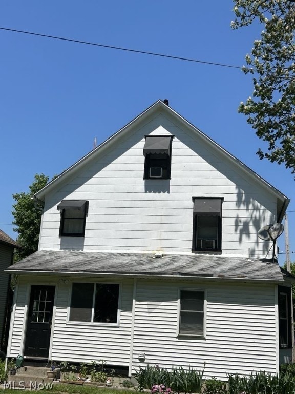 exterior space featuring entry steps