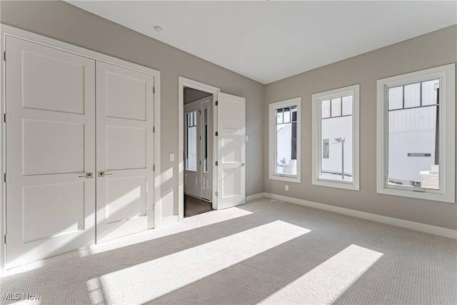 bedroom featuring carpet