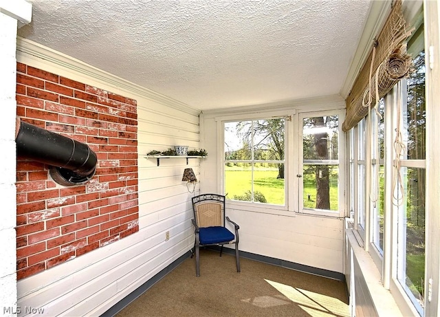 sunroom featuring plenty of natural light