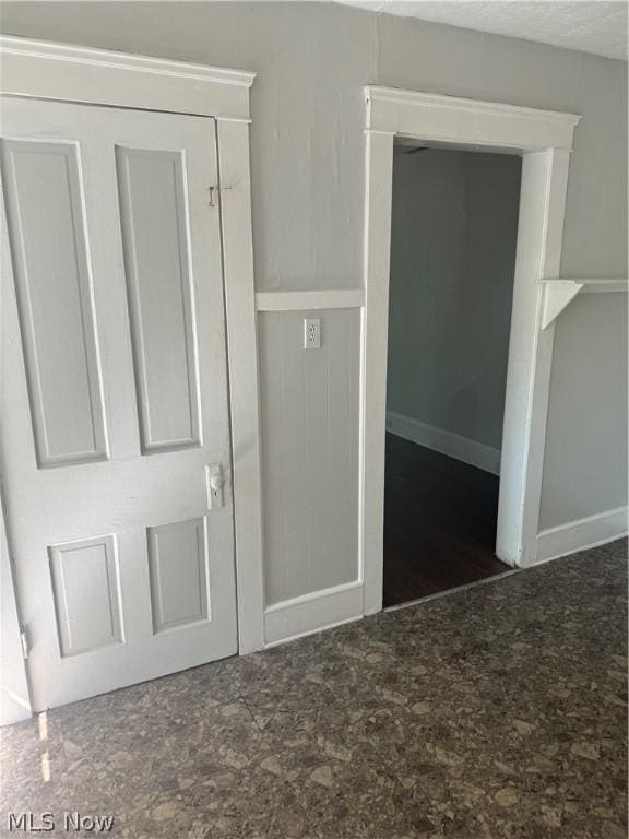 interior space featuring a closet