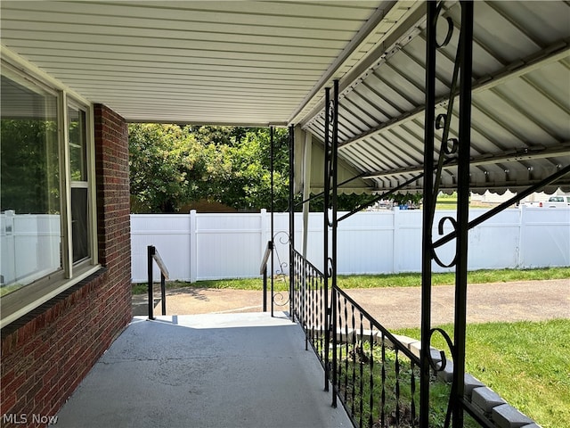 view of patio / terrace