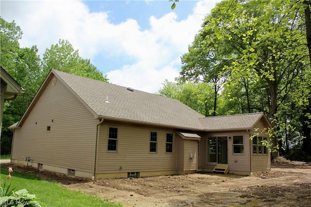 view of rear view of house