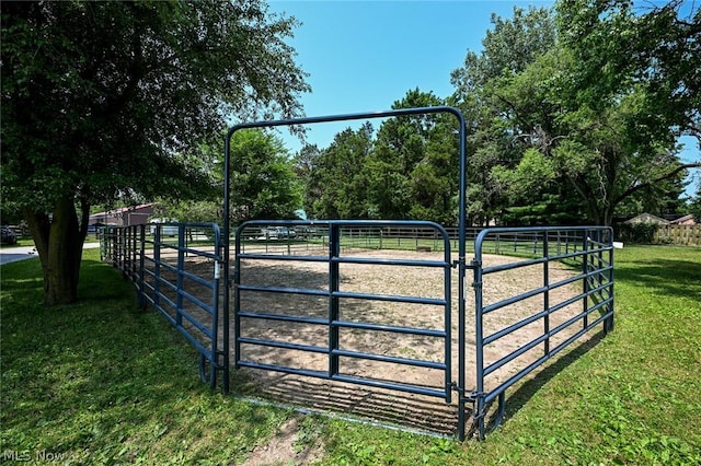 view of stable