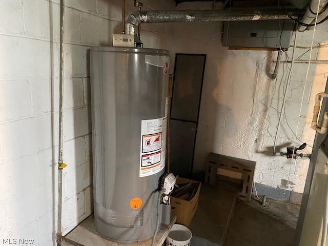 utilities with gas water heater