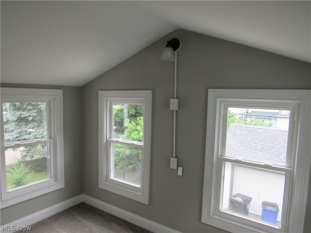 interior details featuring carpet floors