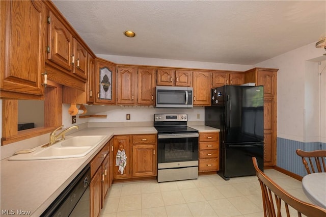 kitchen featuring sink and stainless steel appliances