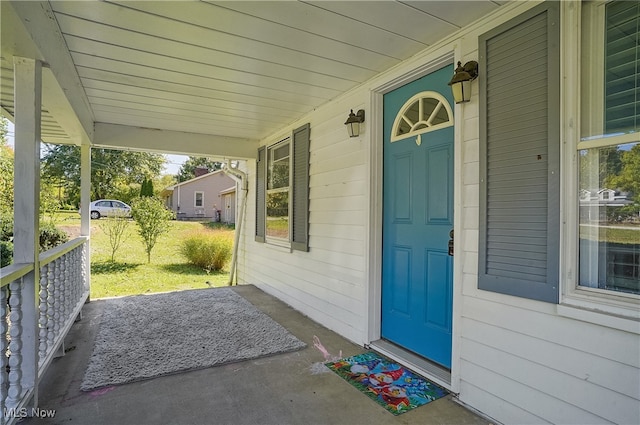 view of property entrance