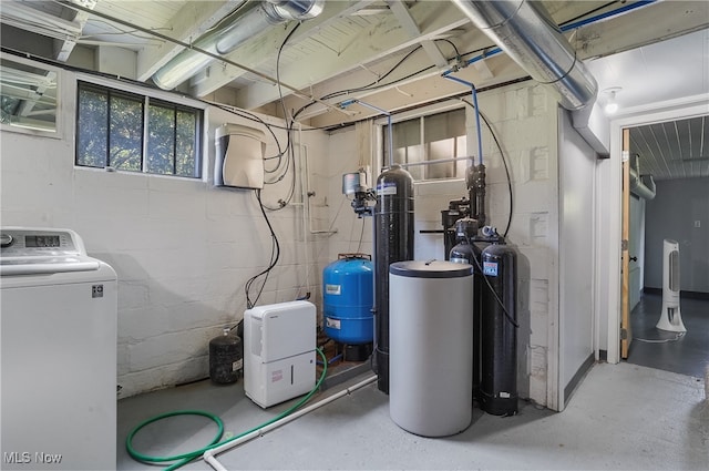 utility room featuring washer / clothes dryer