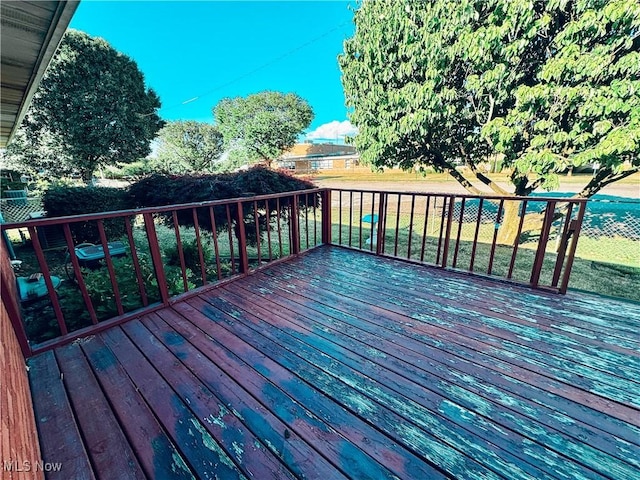 304 Stone Rd, Belpre, OH 45714 - view of wooden terrace