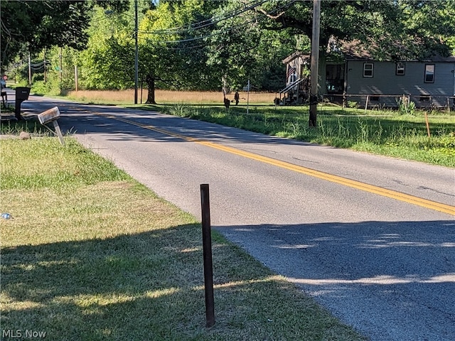 view of road