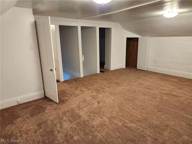 basement featuring carpet floors