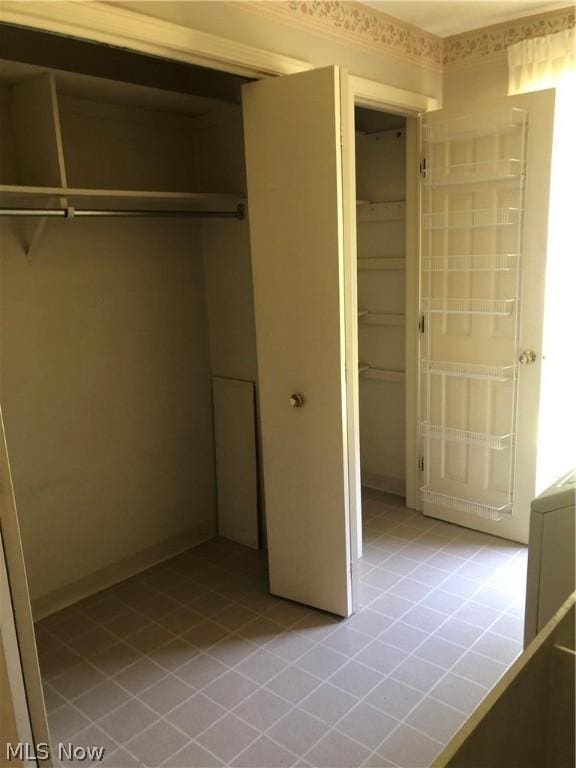 view of closet