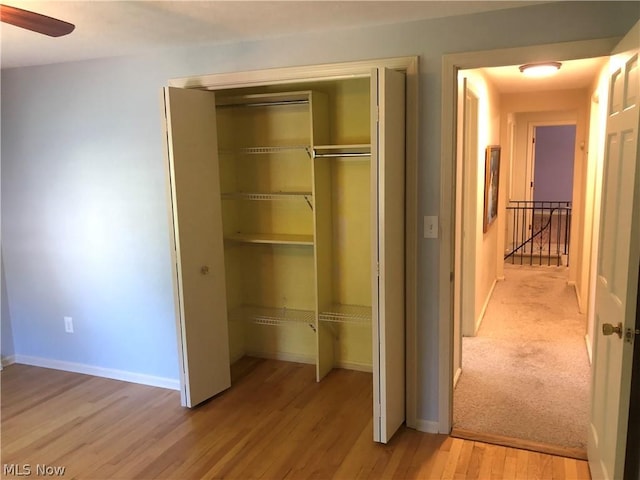 view of closet