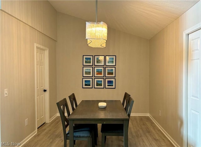 dining room featuring hardwood / wood-style floors