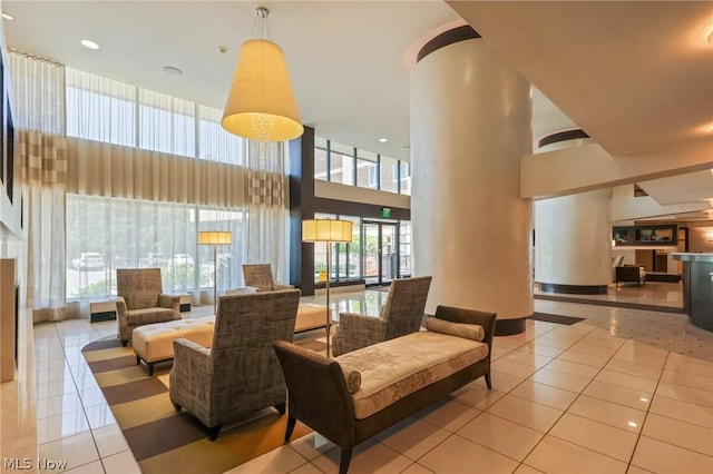 view of building lobby