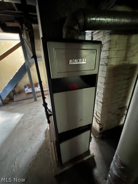 view of utility room