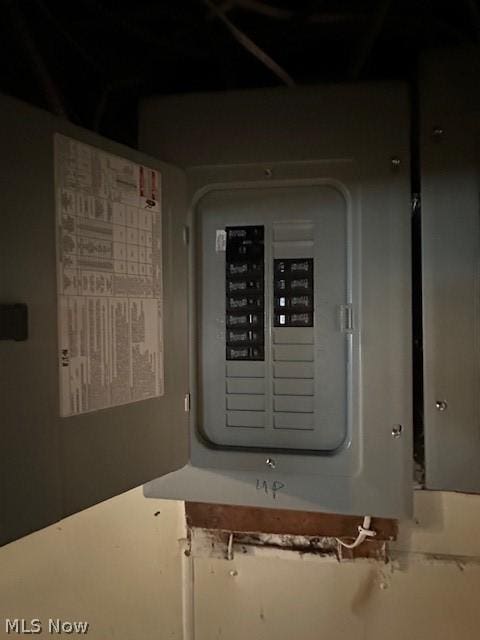 view of utility room
