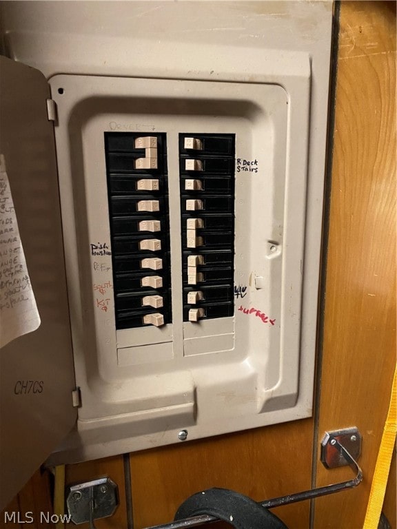 utilities with electric panel