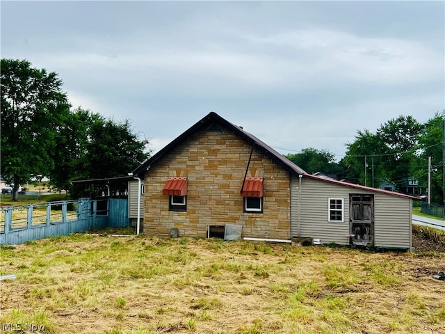 view of back of house