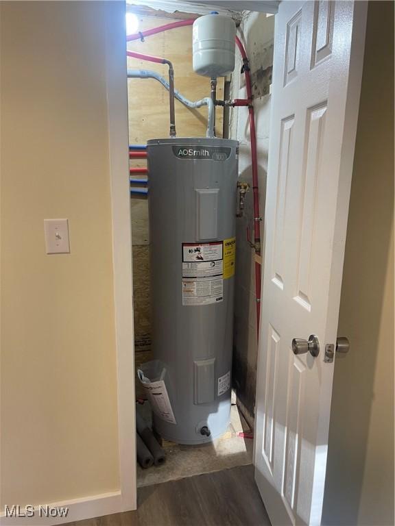 utilities featuring water heater