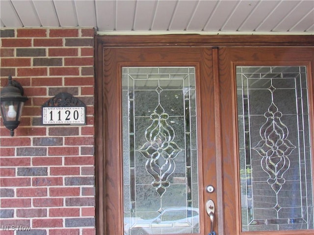 view of entrance to property