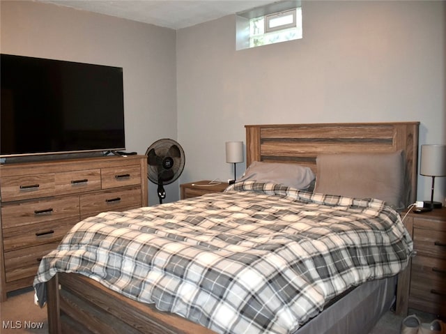 bedroom featuring carpet floors