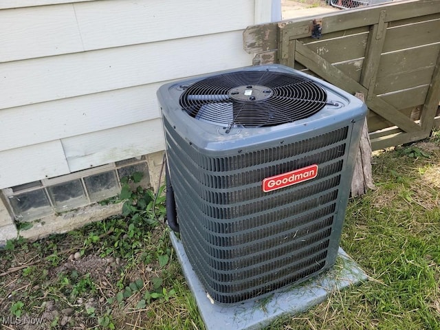 exterior details featuring central air condition unit