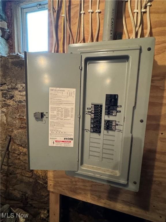 618 Market St, Clarington, OH 43915 - utility room featuring electric panel