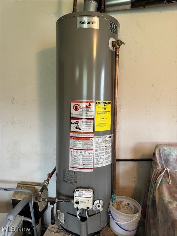 utilities with gas water heater